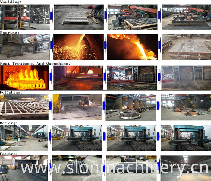 Manganese Steel C100 C106 C125 Jaw Crusher Spare Parts Jaw Plate